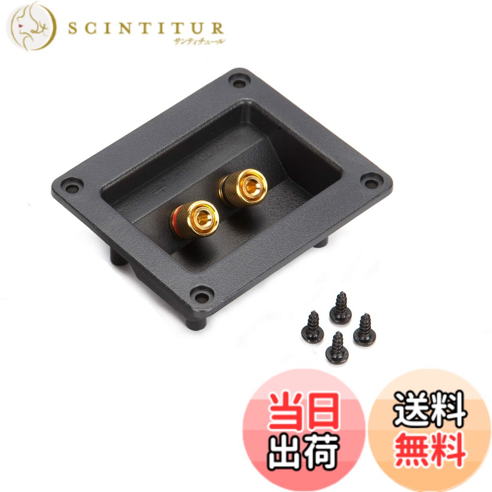 商品情報商品の説明主な仕様 導体部：金メッキ。ボディ：プラスチック。バナナプラグ対応。ネジ4本付属外形・・・9.1mm*80mm 埋込穴・・・70mm*50mmbr※初期不良など迅速かつ誠実に返品//交換等対応しております。 商品に問題が御座いましたら、遠慮なくご連絡ください。※日本語の取説、書は付属しておりません。