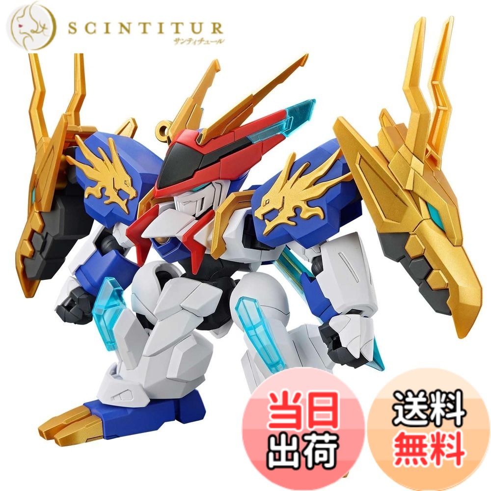 商品情報商品の説明『魔神創造伝ワタル』より龍王丸が登場！ ■部位ごとにパーツを分けられるシリーズ共通フレームを採用。他の魔神と組み合わせて遊ぼう！ ■パチパチと手で外せるタッチゲート仕様。接着剤無しで組み立てられる！ ■両肩の龍王頭、青龍紋などはゴールドメタリックパーツで再現！ ■星龍剣はブルーのクリアパーツで再現！ 【付属品】 ■星龍剣主な仕様 (C)サンライズ・Rbr色分け済みプラモデル