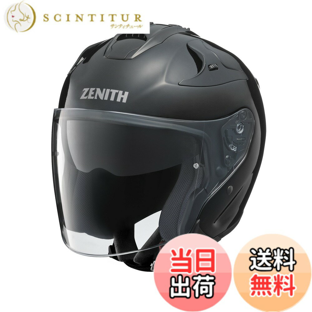 【送料無料】ヤマハ(Yamaha)バイクヘルメット ジェット YJ-17 ZENITH-P 色：01_メタルブラック、サイズ：XXL(2.0)