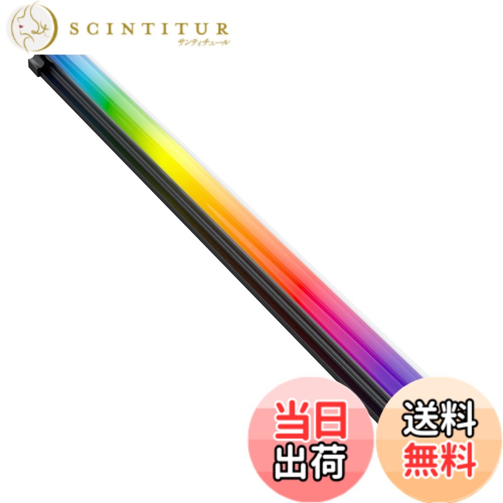 Novonest LEDライト ストリップ RGB LEDテープライト PCケース用 滑らかなLEDライトバー アドレス指定可能な5V 3PIN ARGB LEDストリップライト DIY 自作pc 色：ブラック、サイズ：LBハイライト-360mm