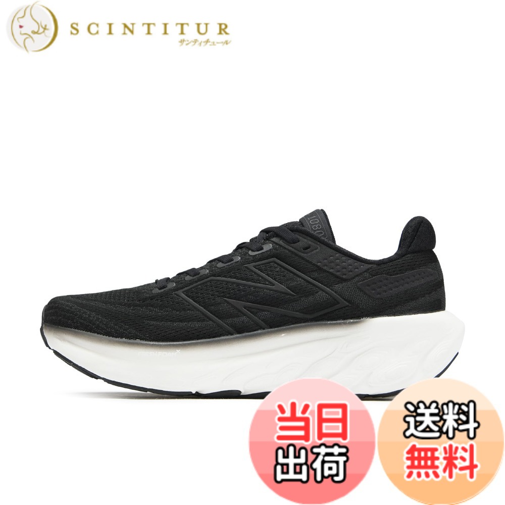 【送料無料】new balance(ニューバランス) レディース Fresh Foam X 1080 v13 フレッシュフォーム 現行モデルランニングシューズ 色：K13(ブラック)、サイズ：23.5 cm B