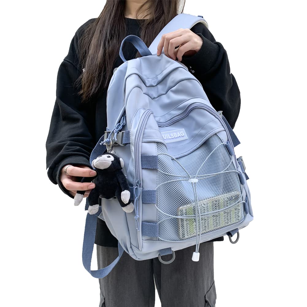 商品情報商品の説明主な仕様 可愛いキーホルダー付きます。【耐久耐圧】表地：ナイロン　裏地：ナイロン　上質な素材を採用のりゅっく、防滴性・耐磨耗性に優れています。緻密な縫製で破れやすい箇所を補強し、バッグの耐久性をアップさせます。バックの背面部にはドランクに固定られるベルトがあり、長時間背負時に肩の負担を軽減します。【大容量収納】サイズ：横31cmx縦41cmxマチ13cm　内部ディスプレイ A4サイズに対応。 雑誌や書類、タブレットはもちろん 傘、水筒など入れます。収納力抜群、旅や日常生活よく使われる小物などの整理整頓に活躍できる素敵一品です。傘、メガネ、財布など必需品がきちんと収まります。お出かけや旅行等で大活躍間違いなしの優秀アイテムです！【対応範囲が幅広い】男女兼用 紳士用 婦人用 高校生 大学生 中学生 男性 女性 男の子 女の子。ママ バッグ 、ビジネスリュック スクールリュック 大容量 このリュックサックがサラリーマンであろうと、がくせいであろうと、全部適している。日常の出掛け、アウトドア、旅行はこのリュックサックを使えます。シンプルですがファッションです。