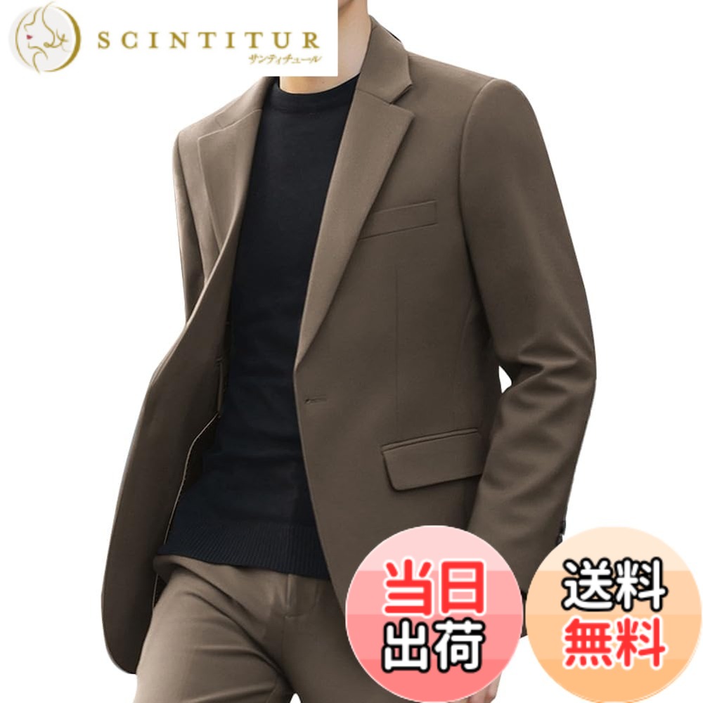 【送料無料】[NOLCCTN] スーツ メンズ パンツスーツ スリム 上下 2点セット セット...