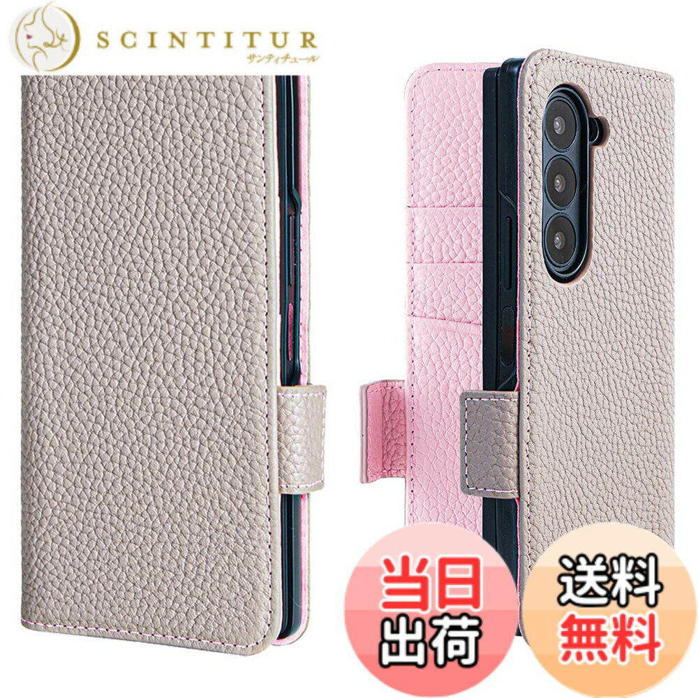 【送料無料】NanHou 苹果 iPhone 16PM本革 色：グレー/ピンク、サイズ：Galaxy ...