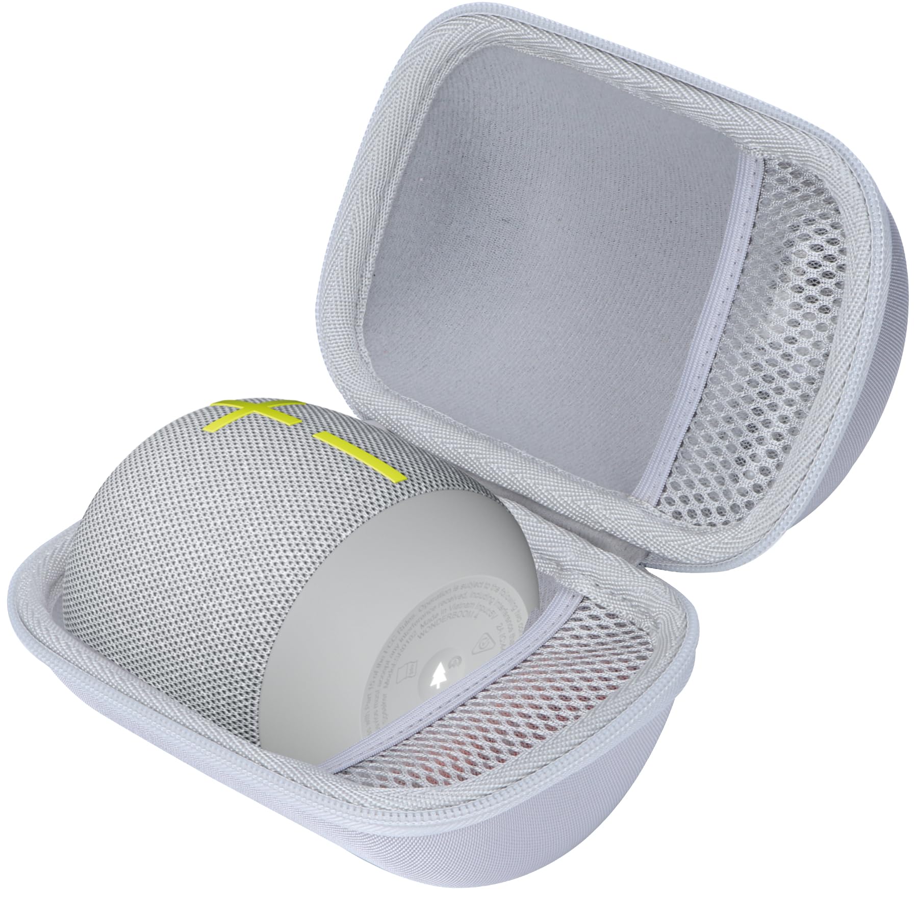 【送料無料】Lebakort収納ケースに適合するUltimate Ears WONDERBOOM 3 / WONDERBOOM 2 / WONDERBOOM小型ポータブルワイヤレスBluetoothスピーカー 色：オフホワイト ケース scintitur-11237343 サンティチュール サンプル画像2