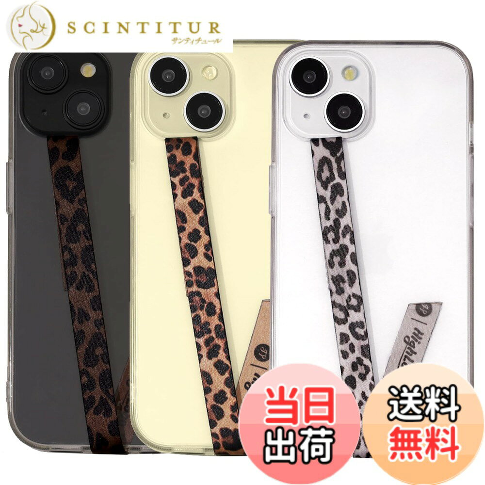 スマホケース ハンドストラップ フィンガーストラップ 落下防止 ワイヤレス充電対応 phonestrap (original) 色：PS06.Leopard、サイズ：該当なし