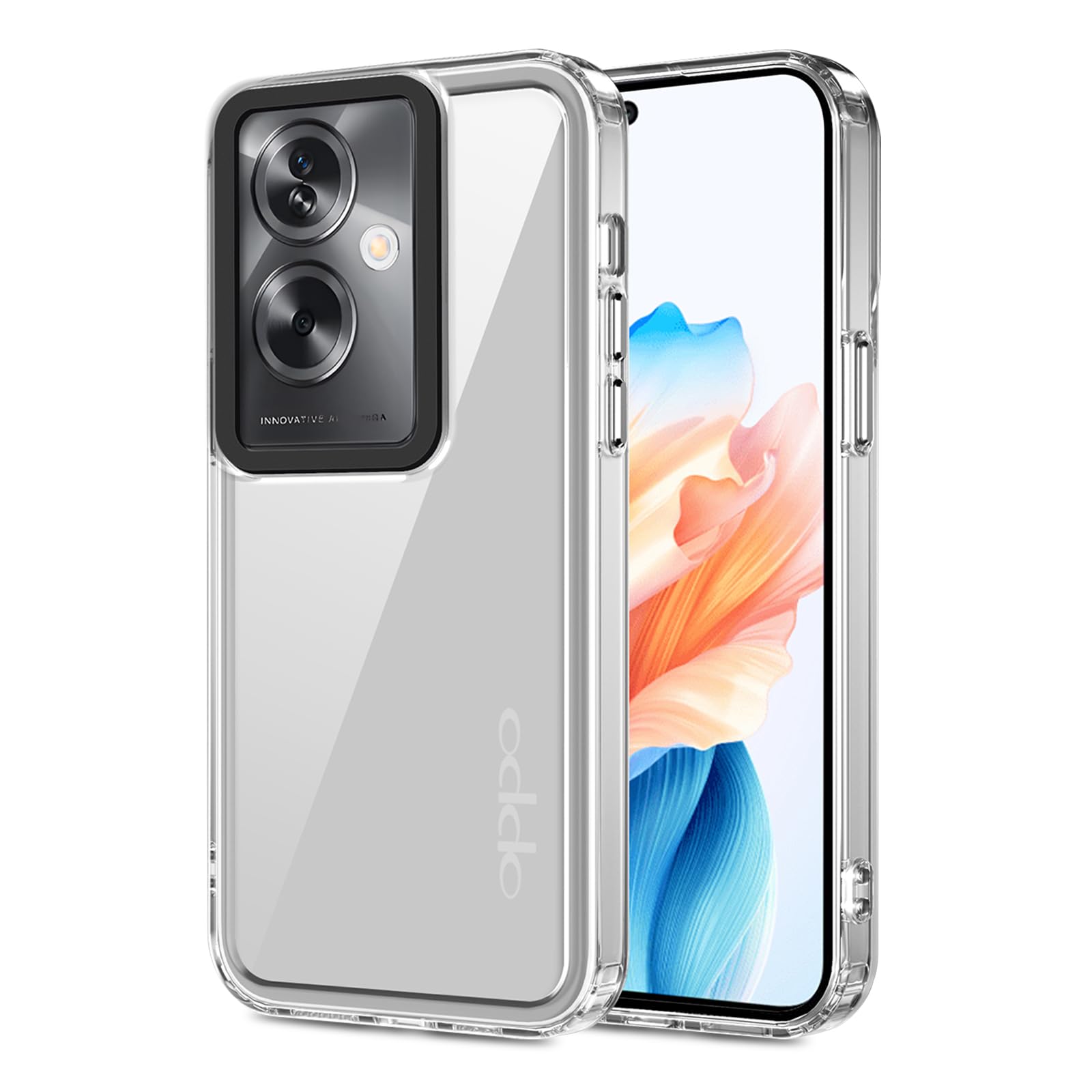 【送料無料】KeeFos ケース カバー TPU+PC素材 黄ばみ防止 透明 スマホケース 米軍...