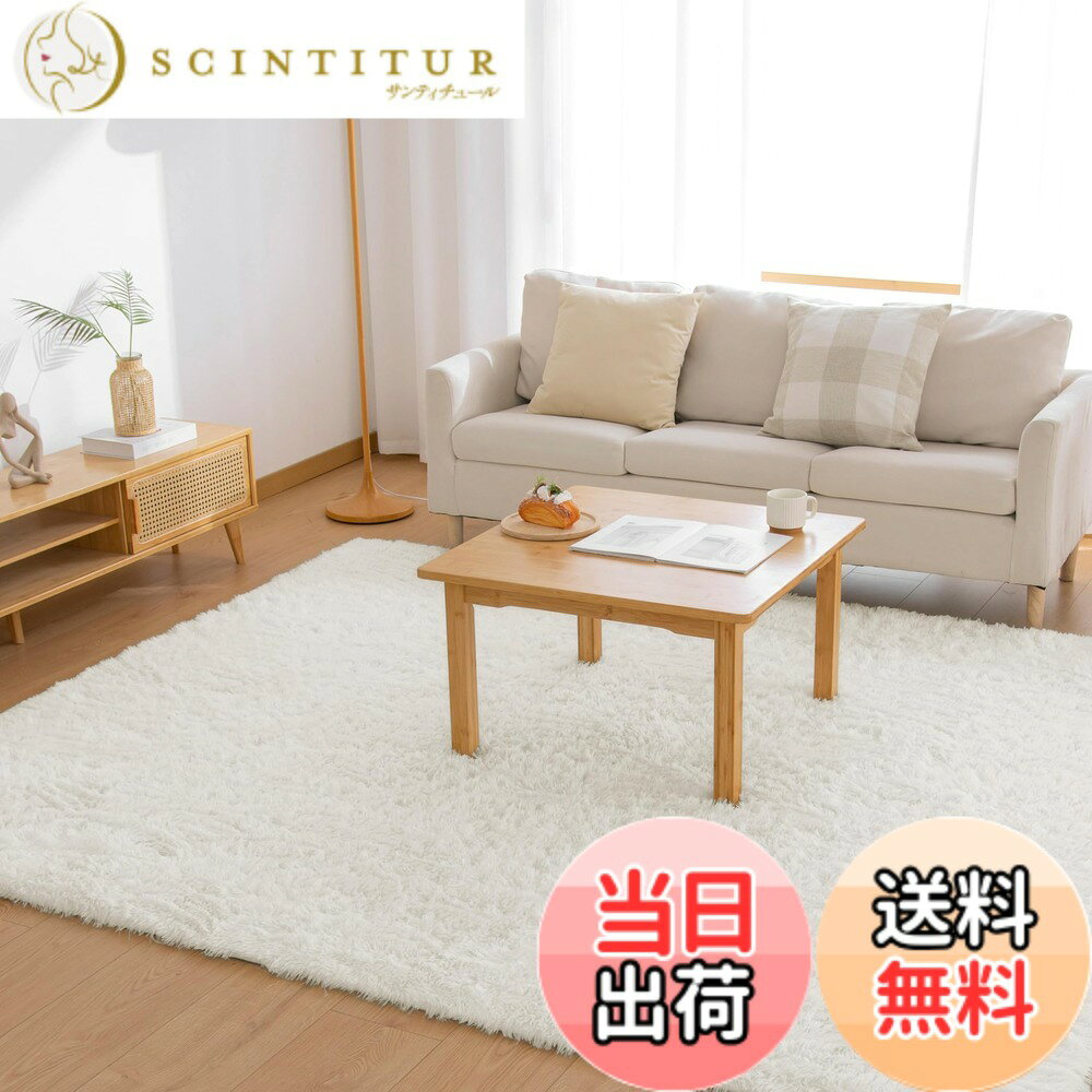 商品情報商品の説明主な仕様 【商品仕様】サイズ：160x200cm 起毛の高さ：約35mm、ウレタン厚：約10mm、不織布と滑り止め加工は約3mm、合計厚さ約48mmです。 表地：ポリエステル100%　中材：ウレタンフォーム　裏地：ポリエステル100%【抗菌防臭・滑り止めラグ】絨毯は抗菌防臭加工を施して、安全な品質で直接肌に触るのも大丈夫です。 ラグマットの裏面は滑り止め付き、ズレにくい、掃除機をかける時も滑らない。お子様のいるご家庭でも安心してお使いいただけます。【オールシーズンカーペット】このラグの毛足は、通気性が良く、速乾性にも優れたマイクロファイバーを採用し、踏み心地は柔らかい、夏はサラッと快適に、冷房機器との併用で快適に過ごせます。耐熱加工を施しているので冬はホットカーペットや床暖房の上に敷いてもお使いでき、フワフワと暖かく、居心地がよくなります。【洗えるカーペット-いつでも清潔に】ほどよいふわふわ感を持ちながら、洗濯機（洗濯ネットの使用をお勧め）で丸洗いできるので、お手入れしやすい。軽量型のラグマットなので、女性でも簡単に持ち運びでき、洗濯や取り替え、収納も気軽にできます。製品サイズに個体差があるため表記サイズより1-3％の誤差がある場合がございます。万が一、商品が届いた時に、商品に汚れがあった場合は、無償交換などの対応をさせていただきますので、ご安心ください。