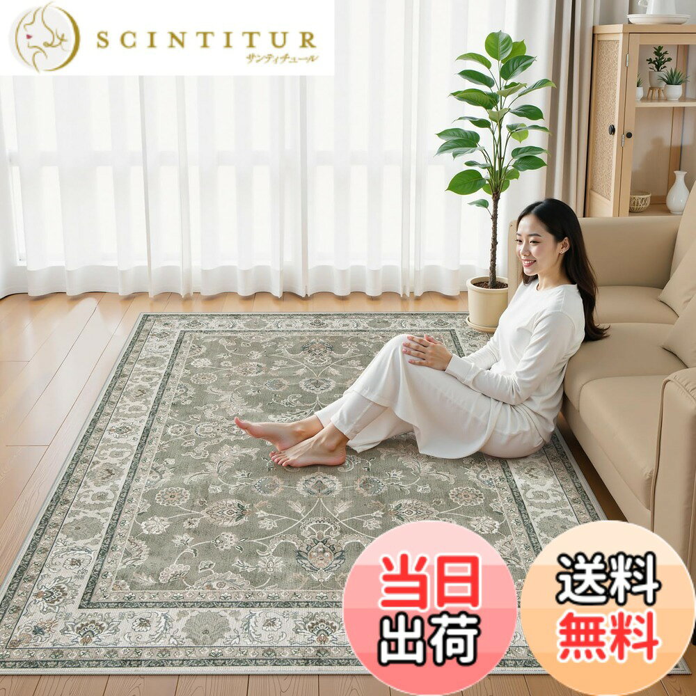 商品情報商品の説明主な仕様 【商品仕様】サイズ：200x3000cm 厚さ：約4-7mm 表面素材：100％ポリエステル、低反発カーペット 裏面素材：TPE（滑り止め加工）。梱包：折り畳み (ご注意：裏面に滑り止め加工を施しているた め、床暖房の上に直接敷くのはおすすめしません。)【ペルシャ風デザイン】先端の印刷技術より駆使され、平織り生地に繊細な画像がプリントされ、絨毯の上品さ を演出します。また、伝統的なペルシャ風柄を現代にアレンジし、シンプルなお部屋のアクセントとしてもおすす めします。端縁にはオーバーロックの加工を施し、遊び毛が出たり、形を崩れたりしにくく、優れた耐久性を実現 します。更に、角は細いパイピングで、軽やかな印象に仕上げています【滑り止め・持ち運び便利】TPE製の裏面には滑り止め加工を施し、ひっかかりやズレが生じにくく、家電の配線などに敷いても滑りません。年配の方、お子様やペットがいらっしゃるご家庭でも心置きなくご利用頂けます。また、吸水・防音仕様で、 足元を気にせずに動かすことができます。更に、薄くて軽い生地感で、女性でも余裕に折りたたみや持ち運び ができます（ご注意：他のマットの上に使用しても滑り止め効果も発揮します。）【お手入れ便利】毛足がないので、ゴミが絡みにくく、日常の清潔は粘着クリーナーをコロコロするや掃除機をか けるだけでキレイになります。また、汚れた場合は手洗いや洗濯ネットに入れて洗濯機で洗うことができます(ご 注意：風通しの良いところで陰干しし、アイロン、乾燥機の使用をお避け下さい。)【幅広く活躍】さらっと滑らかな肌触りとほどよい厚みで、春から冬にかけてオールシーズンにお使いできます。床を 保護だけでなく、インテリアとしてもぴったりです。ベッドサイド、リビングルーム、ベランダ、やダイニングのテーブルの 下など幅広く活躍します