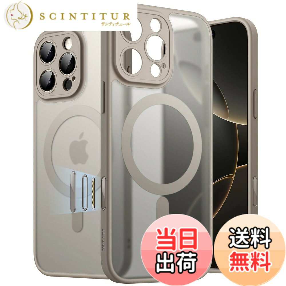 【送料無料】JETech iPhone 16 Pro / 16 Pro Max 用 マグネットケース カメラコン...