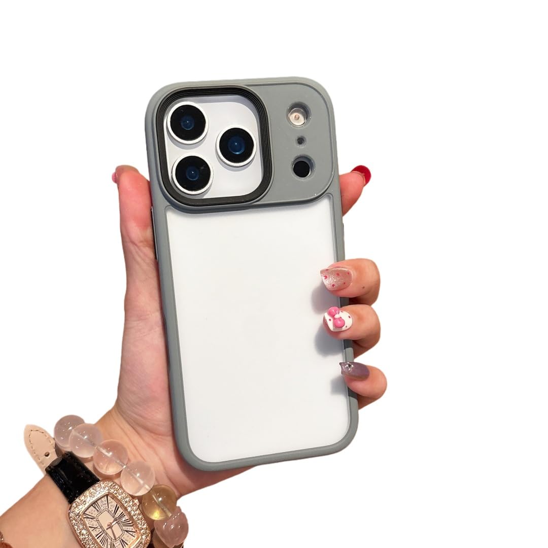 商品情報商品の説明iPhone17ProMax 対応 ケース クリア 透明 アイフォン17ProMax 用 カバー 2色 配色 薄型 可愛い レディース 背面カバー ハードケース 嵌め込み ,グレー主な仕様 対応機種： iPhone 17 Pro Maxbr透明ケース：背面透明ケースは端末の美しさをそのまま楽しめます、好きなキャラクターとかを入れられるのも人気ポイントです。ツートンカラー：フレームと透明背面の配色でお洒落、ボタンとカメラの枠はメタルカラーで可愛い。