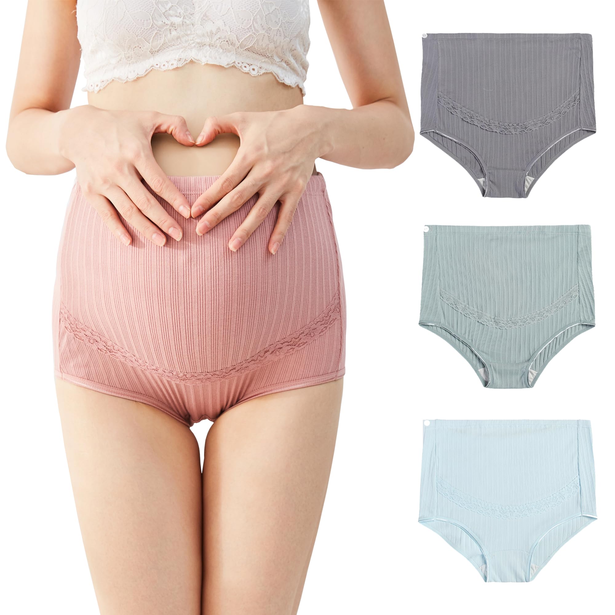 商品情報商品の説明主な仕様 【優良品質の素材】柔らかくて肌触りの良いコットン素材を使用しています。通気性があり、吸湿性に優れているため、妊娠中の敏感な肌に対して優しい着用感を提供します。ストレッチ性があるのでおなかの成長に合わせてショーツが調整され、常に快適な着心地をキープします。【伸縮性抜群】優れた伸縮性があり、おなかの成長にしっかりと対応します。柔軟性がありながらも形状を保ち、妊娠中の体型の変化に合わせて最適なフィット感があります。ウエストと脚口を締め付けず、食い込まなく、肌に優しいので、敏感肌にも安心にご利用頂けます。【お腹を守るハイウエスト】妊娠中のデリケートなお腹をやさしく包み込み、冷えや圧迫からしっかり守るハイウエスト設計のマタニティショーツです。伸縮性に優れたソフトな素材を使用し、腹部をふんわりとカバー。妊娠初期から臨月まで、安心してお使いいただけます。【快適で圧迫なし】ローライズデザインと伸縮性のある素材が組み合わさり、快適さを最優先に設計されています。特におなか周りは締めつけず、柔らかな素材がおなかにやさしくフィットし、圧迫感を軽減します。これにより、妊娠期間中もストレスなく過ごせます。【産前から産後まで】妊娠期間中のおなかの成長に合わせて調整可能なデザインと、柔軟で伸縮性のある素材が、産前から産後まで長くご利用いただけます。産後も体型が戻り始める期間にも対応し、使い勝手が良いです。