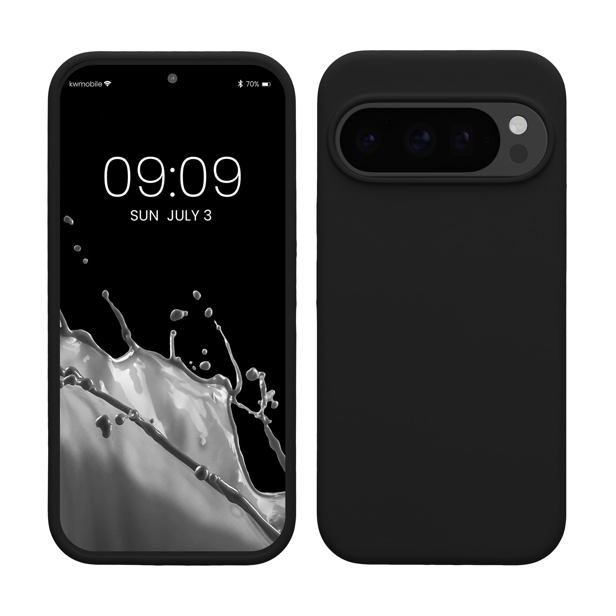 商品情報商品の説明kwmobileはスマートフォン、タブレット、その他のデバイス用にモダンで便利なアクセサリーを手頃な価格で販売。無数に存在するブランドやモデルに合わせて幅広く提供しています。 特徴 ぴったり: Google Pixel 10 / Pixel 10 Pro対応 リキッドシリコンケース: 黒色マット のTPU 液体シリコン ケースは、くせになるサラサラとした手触りの良さが自慢です! 薄型でシンプルな保護カバーデザインが高級感を演出します。外観のおしゃれさと、衝撃吸収や落下防止に強い頑丈さであなたの携帯電話を保護します。 カラーバリエーション: このゴム TPUケースはカラーバリエが豊富でアクセサリー感覚であなたにピッタリのかわいいカラーや気分にあった色をセレクトできます。異なる色を装着すればスマホ二台持ち ケースとしても分かりやすくて◎! 衝撃吸収&快適な操作: シリコーン 専用ケースがSmartphoneを安定的にホールドし、傷やホコリ、衝撃からしっかりと保護します。充電、全てのボタンや接続部分は背面カバーケースを付けたままいつも通り操作OK! 製品: 万が一購入商品に不具合がありましたら、弊社カスタマーサービスまでご連絡ください。お問い合わせ内容に応じて代替品交換またはが可能です。ご安心して購入ください。 配送内容 1x 携帯ケース Google Pixel 10 / Pixel 10 Pro対応主な仕様 ぴったり: Google Pixel 10 / Pixel 10 Pro対応リキッドシリコンケース: 黒色マット のTPU 液体シリコン ケースは、くせになるサラサラとした手触りの良さが自慢です! 薄型でシンプルな保護カバーデザインが高級感を演出します。外観のおしゃれさと、衝撃吸収や落下防止に強い頑丈さであなたの携帯電話を保護します。カラーバリエーション: このゴム TPUケースはカラーバリエが豊富でアクセサリー感覚であなたにピッタリのかわいいカラーや気分にあった色をセレクトできます。異なる色を装着すればスマホ二台持ち ケースとしても分かりやすくて◎!衝撃吸収&快適な操作: シリコーン 専用ケースがSmartphoneを安定的にホールドし、傷やホコリ、衝撃からしっかりと保護します。充電、全てのボタンや接続部分は背面カバーケースを付けたままいつも通り操作OK!製品: 万が一購入商品に不具合がありましたら、弊社カスタマーサービスまでご連絡ください。お問い合わせ内容に応じて代替品交換またはが可能です。ご安心して購入ください。