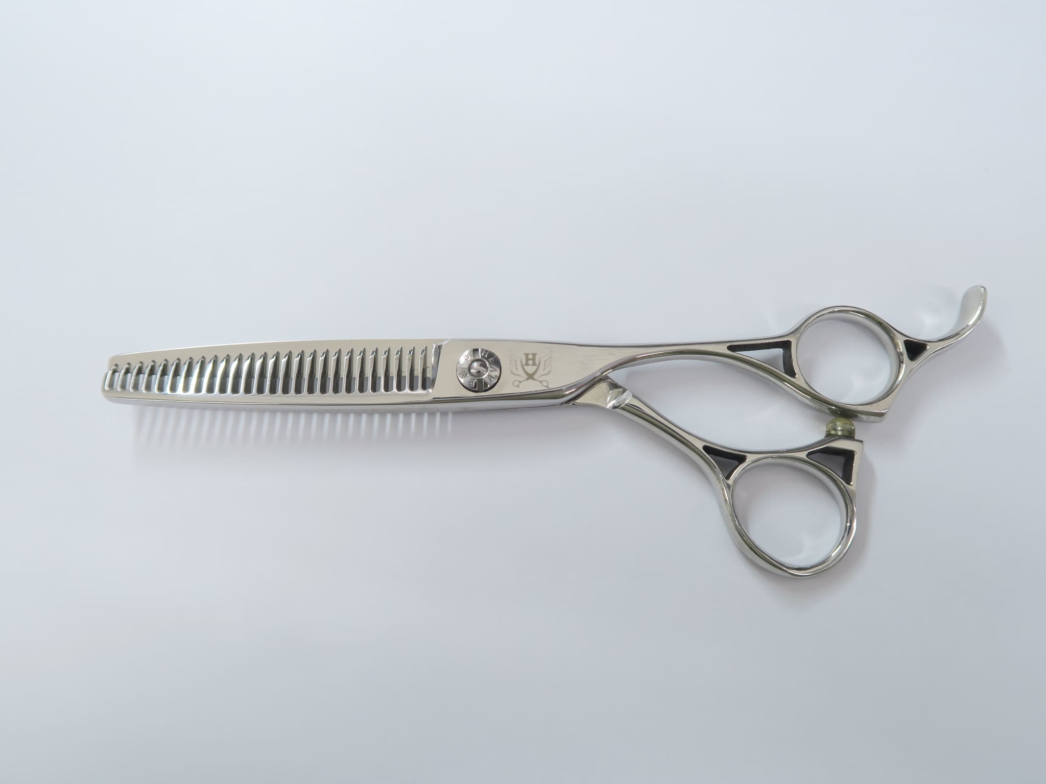 Cランク【HEAVEN'S SCISSORS ヘヴンスシザーズ】 NEW ANGEL OF セニング 美容師・理容師 6.0インチ 右利き 【中古】:H-6390