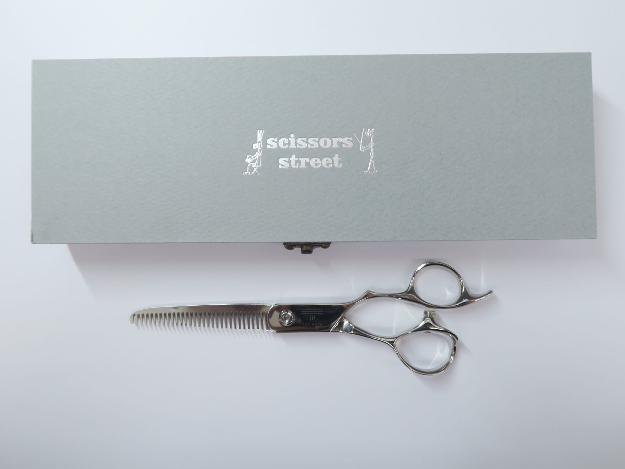 Bランク【scissors street シザーストリート】 TOKIKATA BIGAMI セニング 美容師・理容師 6.0インチ 右利き 【中古】:I-377のサムネイル