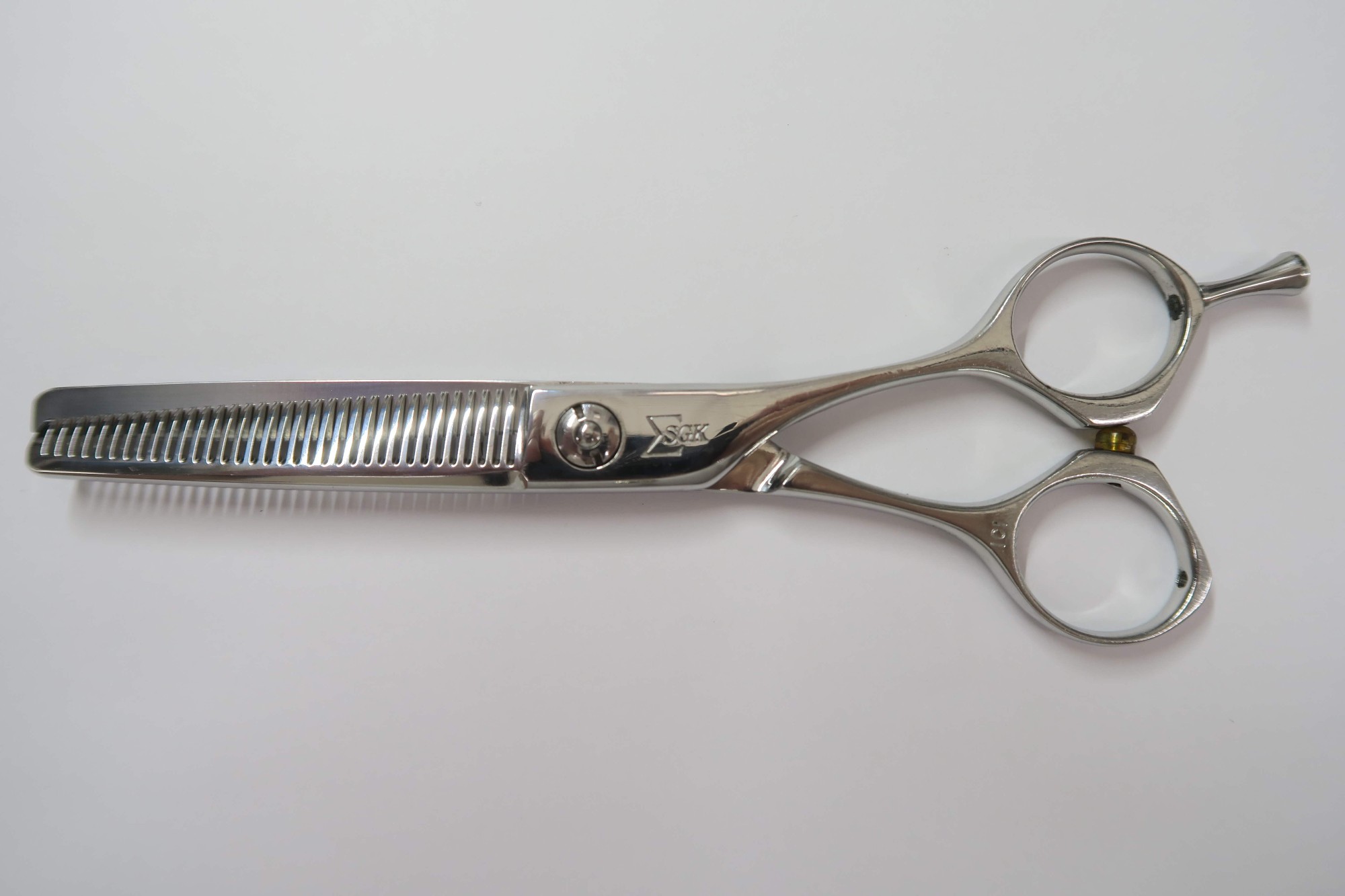 Cランク【三和技研 SGK】 SX-T34 セニング 美容師・理容師 6.0インチ 右利き 【中古】:H-7918