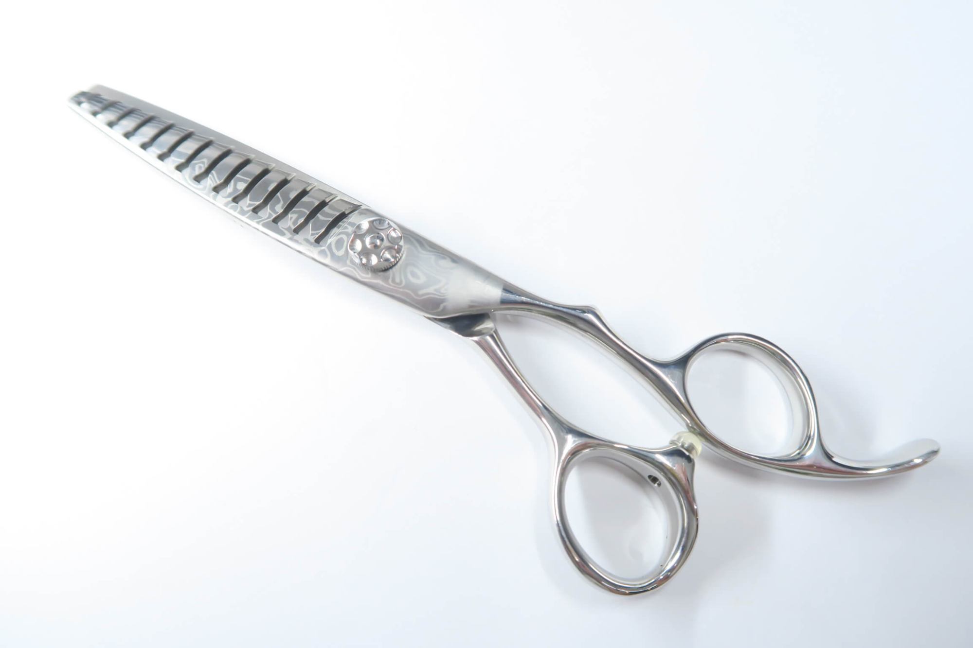 Aランク【PRIMERD プリマード】 Damascus-TWIN 14 ダマスカス ツイン 14 セニング 美容師・理容師 6.0..