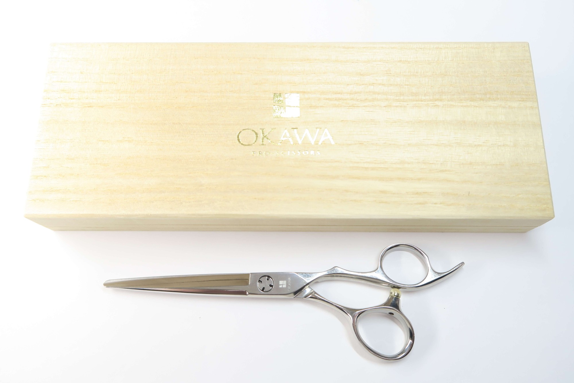 Bランク【OKAWA PRO SCISSORS オオカワプロシザーズ】 SG60X シザー 美容師・理容師 6.0インチ 右利き ..