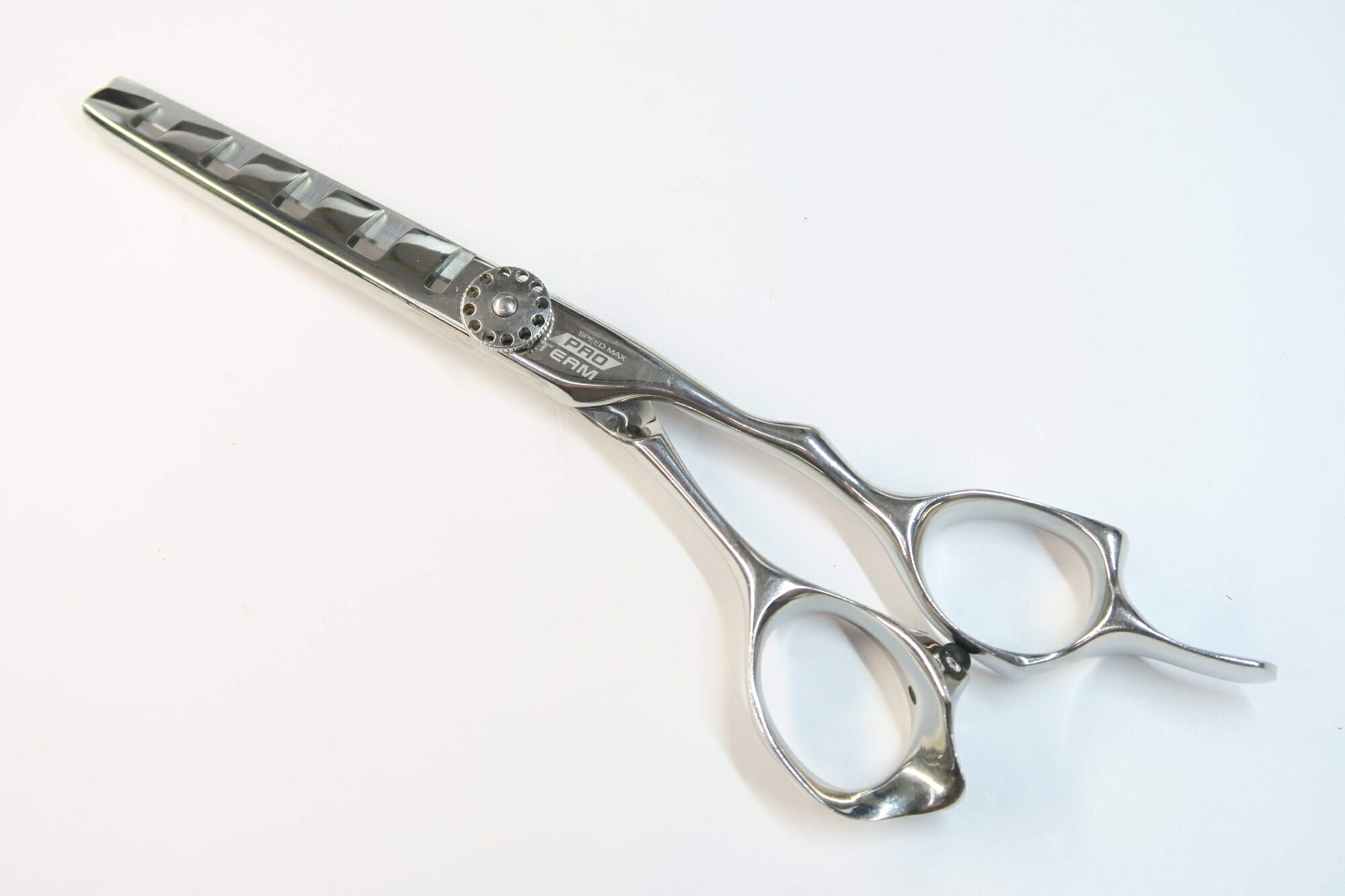 Cランク【菊星 KIKUBOSHI キクボシ】 SPEED MAX PROTEAM-5 セニング 美容師・理容師 5.8インチ 右利き ..