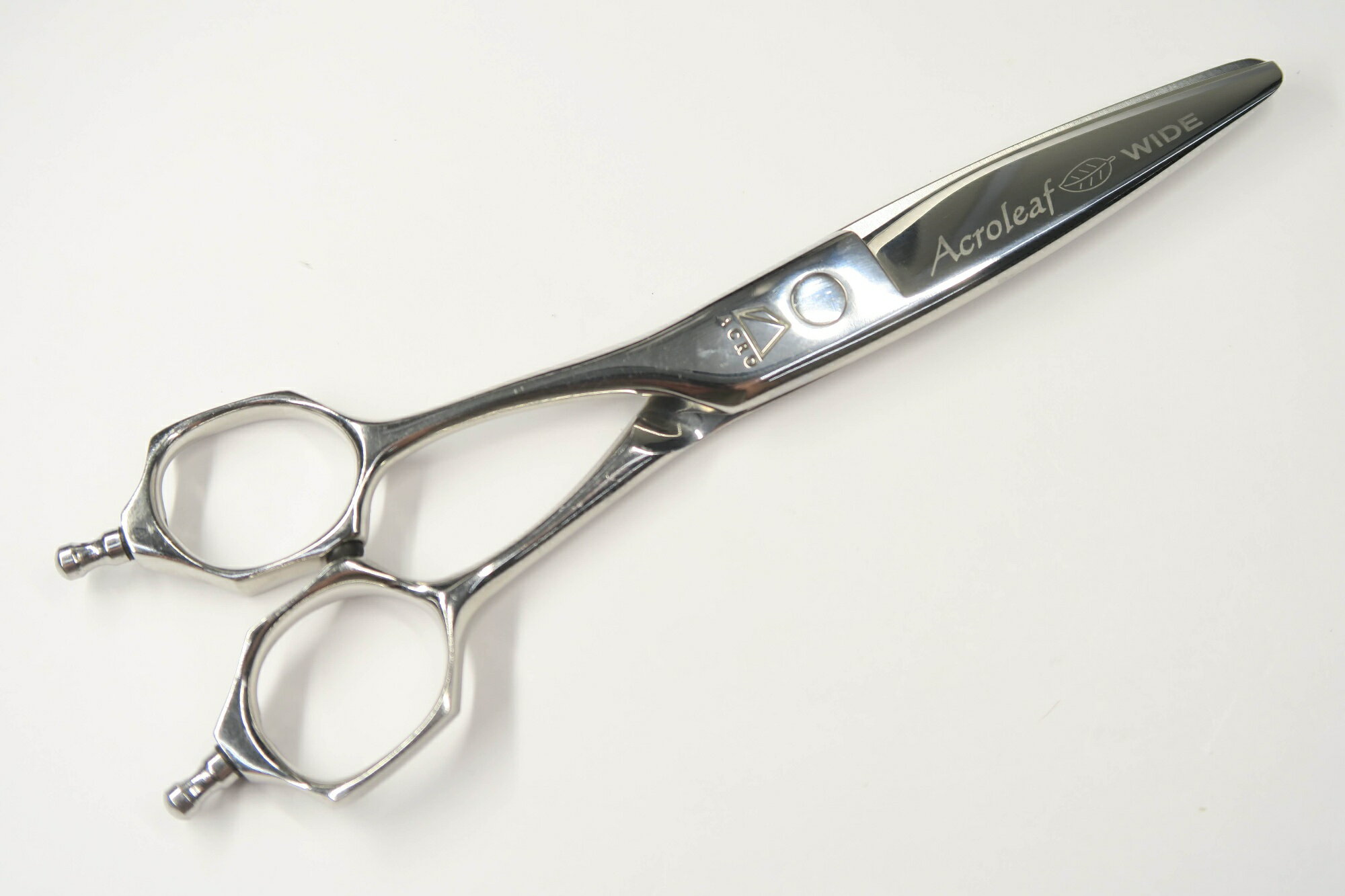 Bランク【MIZUTANI SCISSORS ミズタニシザーズ】 ACRO Acroleaf WIDE M-Medium LEFTY シザー 美容師・理容師 5.5インチ 左利き ドライカット【中古】:H-10747