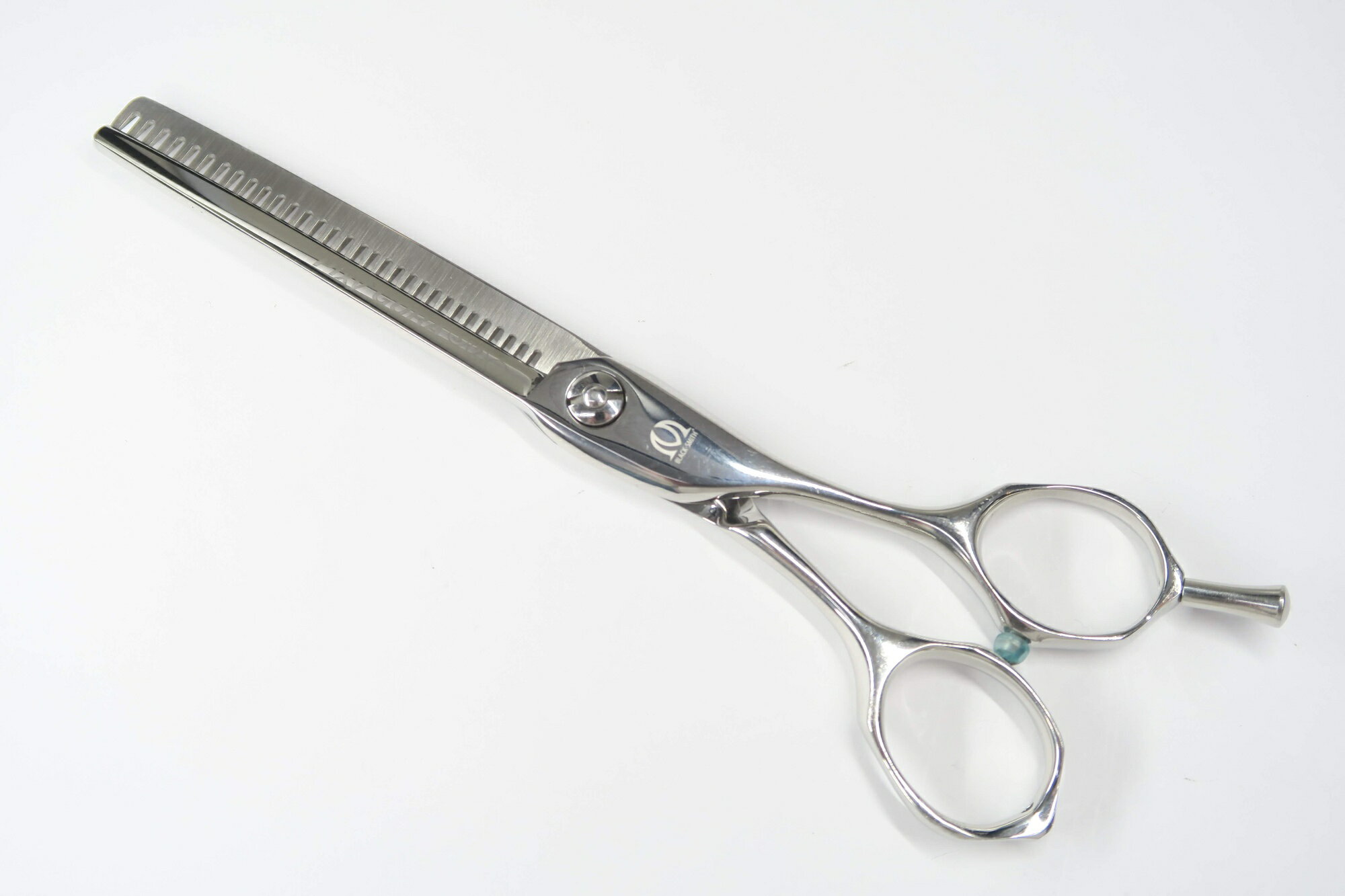 Cランク【MIZUTANI SCISSORS ミズタニシザーズ】 BLACK-SMITH Pixy GURA セニング 美容師・理容師 6.7インチ 右利き 【中古】:H-10945