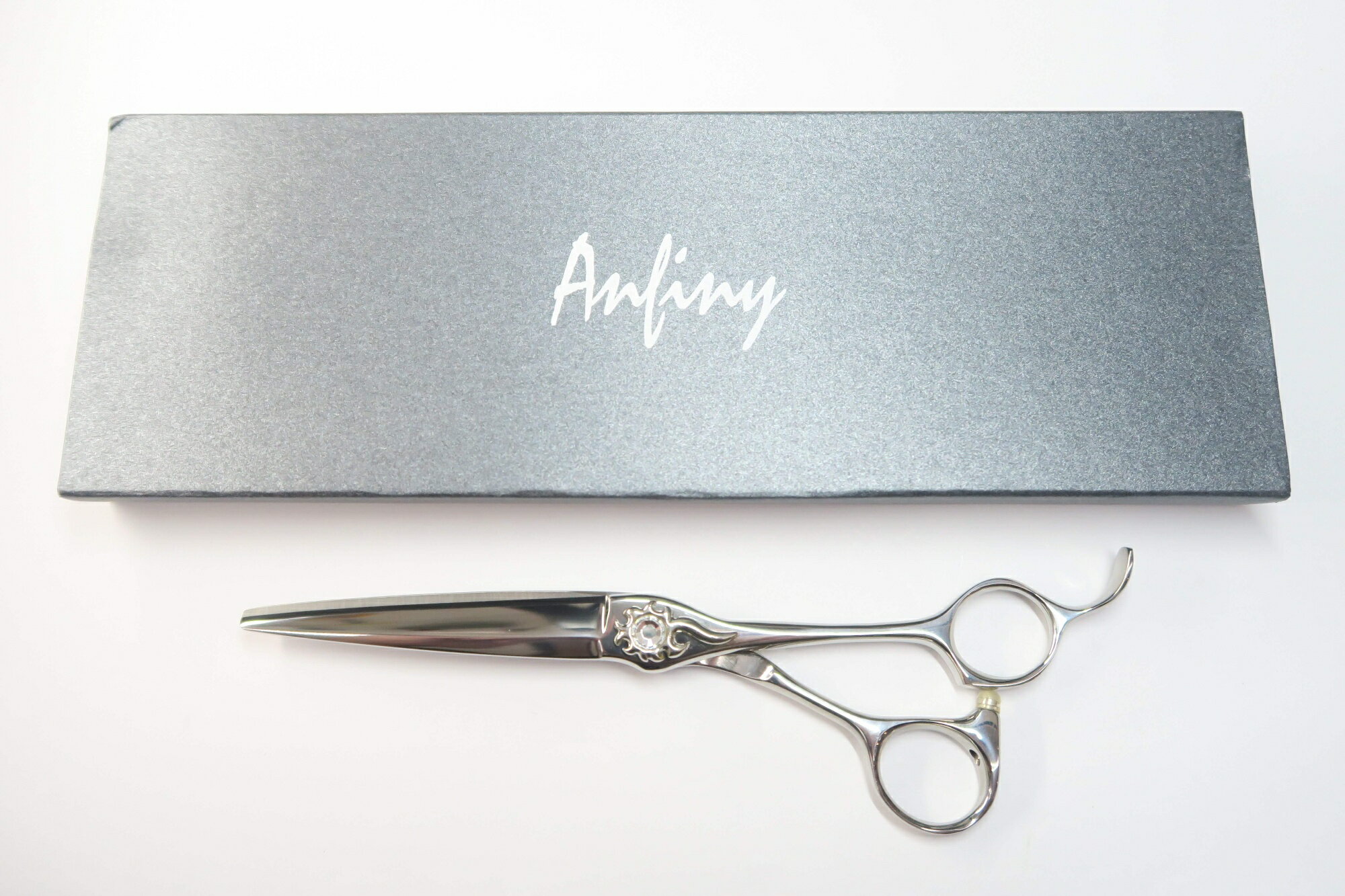 For A Cut - Bランク【MUJIRUSHI 無印】 ANFINY SCISSORS Q620 シザー 美容師・理容師 6.2インチ 右利き 【中古】:G-1736