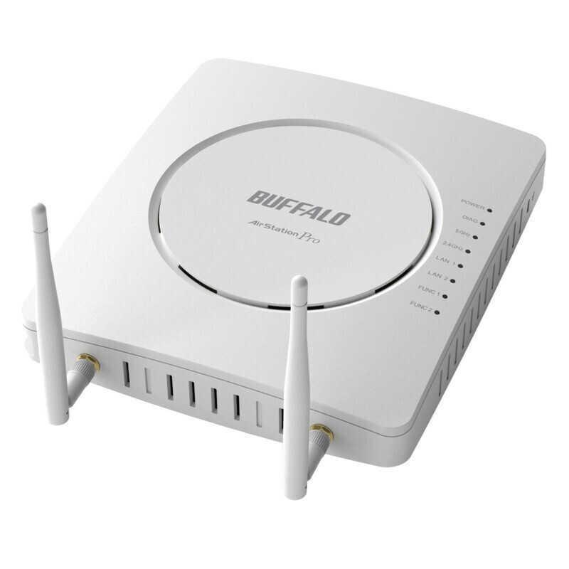 BUFFALO 法人向け 11ax 2x2 デュアルバンド無線LANアクセスポイント ホワイト [Wi-Fi 6(ax)/ac/n/a/g/b] WAPM-AX4R アウトレット