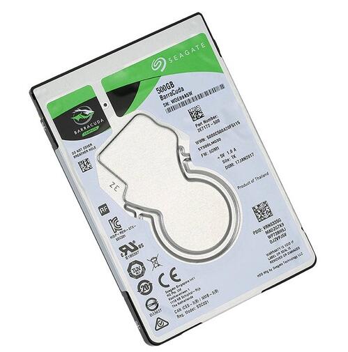 SEAGATE Guardian BarraCudaシリーズ 2.5インチ 内蔵HDD 500GB SATA6.0Gb/s 5400rpm 128MB ST500LM030
