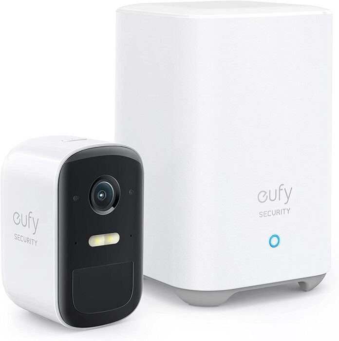 Anker Eufy アンカー ユーフィ Security eufyCam 2C 1-Cam Kit 屋外カメラ ネットワークカメラ ワイヤレス セキュリティカメラ 180日間連続使用 1080p フルHD IP67 スポットライト 送料無料