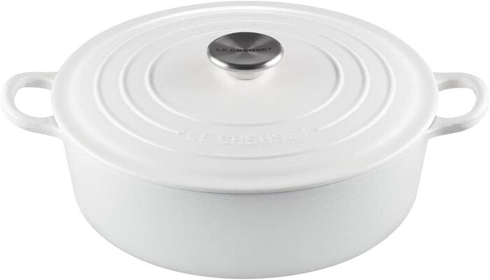 ルクルーゼ ココットロンド 【送料無料！】ルクルーゼ (ル・クルーゼ) Le Creuset ココットロンド (ココット・ロンド) 24cm コットン 鋳物 ホーロー 鍋 ガス IH オーブン 対応