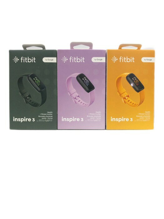 フィットビット スマートウォッチ（売れ筋ランキング） Fitbit Inspire 3 フィットネストラッカー[最大10日間のバッテリーライフ/心拍計][日本正規品]