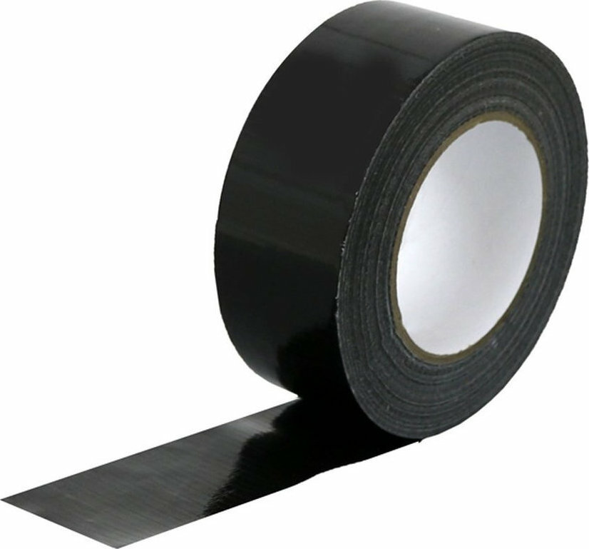 Rakuten - 布カラーテープ　黒　50mmX25m 30巻入