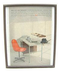 ジョージ・ネルソン　チャールズ・イームズ　ハーマンミラー　ビンテージ広告　EOG　George　Nelson　Herman miller