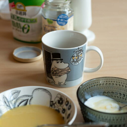 scope version.Rの【5月7日以降5月9日までに発送】アラビア / ムーミン マグ 0.3L ムーミンパパ グレー [ Arabia Moomin Mug ](キッチン)