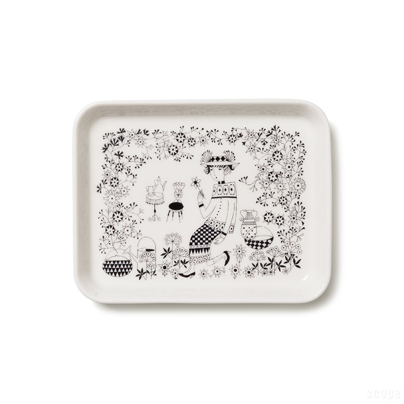 アラビア / エミリア プレート 15x19cm [ Arabia / Emilia ]