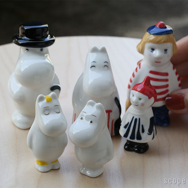  57ȍ~59܂łɔ ArA   [~ ~j tBMA [Arabia   Moomin figure]