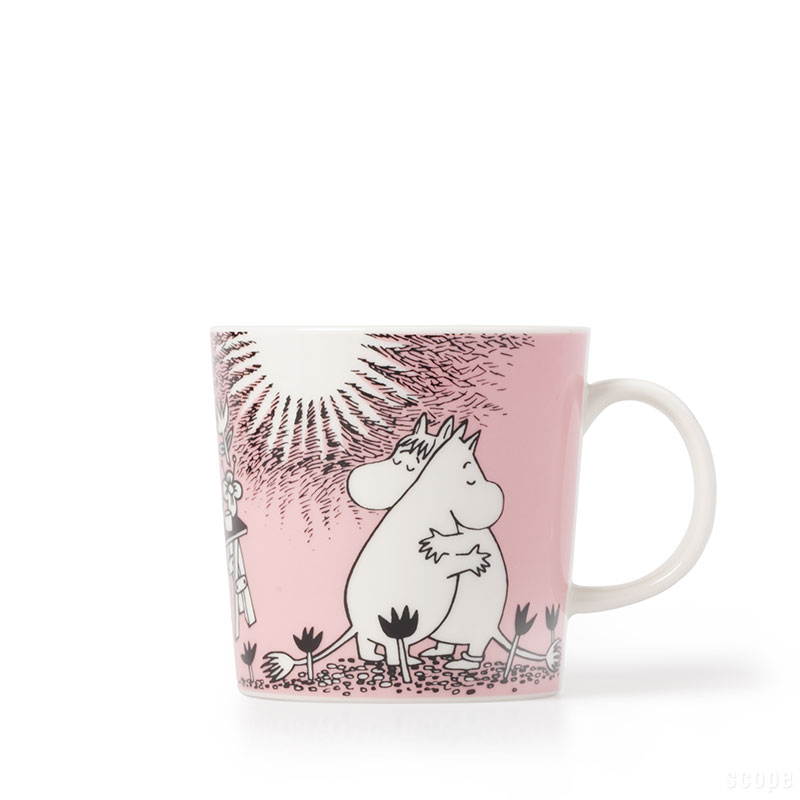 アラビア / ムーミン マグ 0.3L LOVE [ Arabia Moomin Mug ムーミンアラビア マグカップ （2枚目）