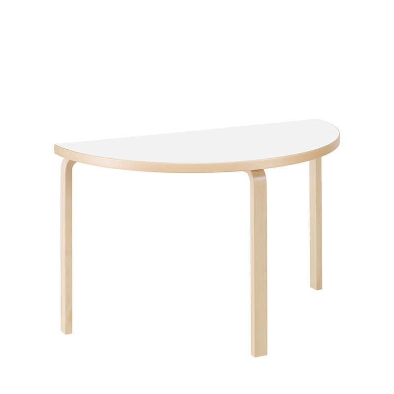 アルテック / 95 テーブル 半円形 120cm ホワイトラミネート [Artek / 95 Table]