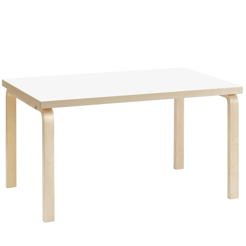 【1点購入につきアルテックノベルティプレゼント！】アルテック / 81A テーブル 150×75cm ホワイトラミネート [Artek / 81A Table]のサムネイル