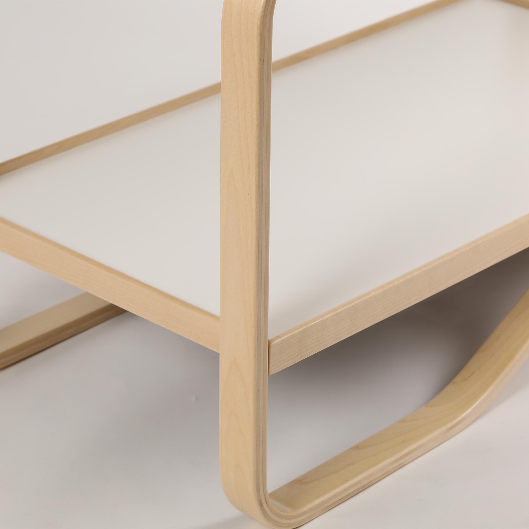 scope version.Rの【1点購入につきアルテックノベルティプレゼント！】【0049】アルテック / 901 ティートロリー ホワイト ラミネート [Artek / Tea Trolley 901](テーブル)