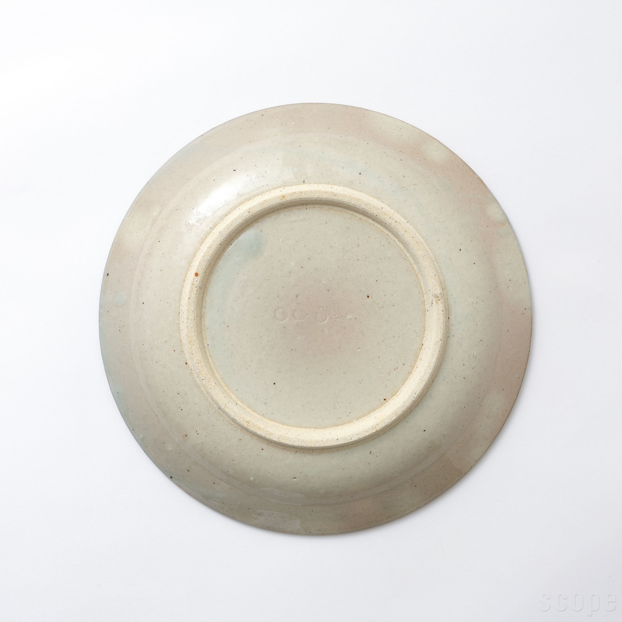 【0261】東屋 / 伊賀石本 花絵皿 七寸半 秋の束