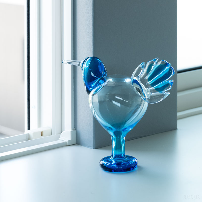 【抽選販売　お一人様一回のみ】イッタラ / バード バイ オイバ トイッカ Ano ターコイズ [ iittala Birds by Oiva Toikka ]