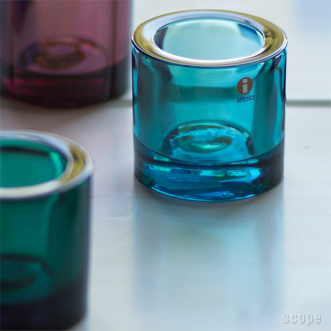 イッタラ / キビ キャンドルホルダー シーブルー [iittala / Kivi]