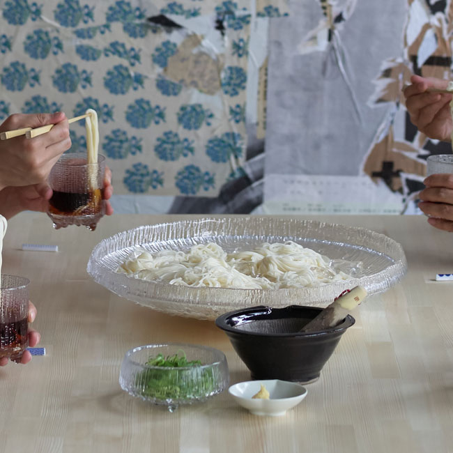 イッタラ / ウルティマ ツーレ サービングプラター クリア [iittala / Ultima Thule]