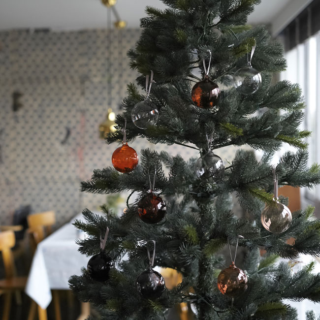 イッタラ / オーナメントボール 5個セット [iittala Ornament クリスマスツリーデコレーション ガラスボール]