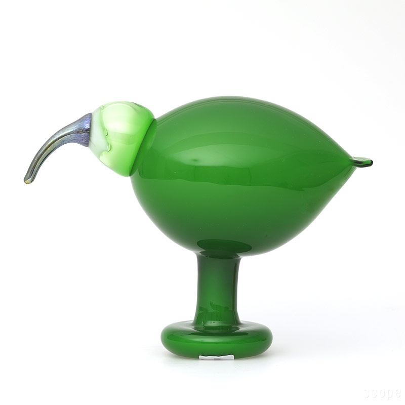 【0117】イッタラ / バード バイ オイバ トイッカ Green Ibis [iittala / Birds by Oiva Toikka]