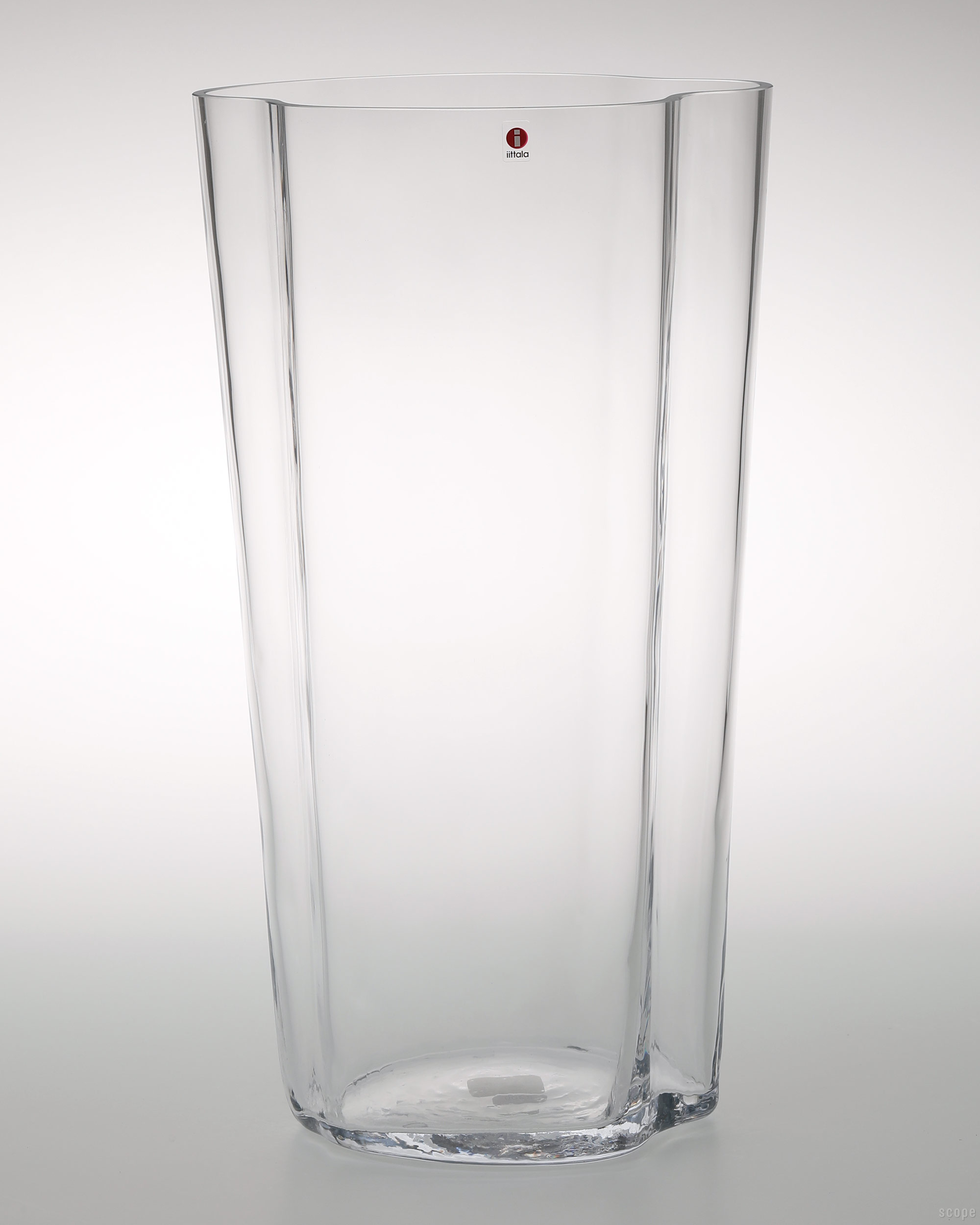 【0052】イッタラ / アアルト ベース 400mm スモーキークリア [iittala / Alvar Aalto Vase]