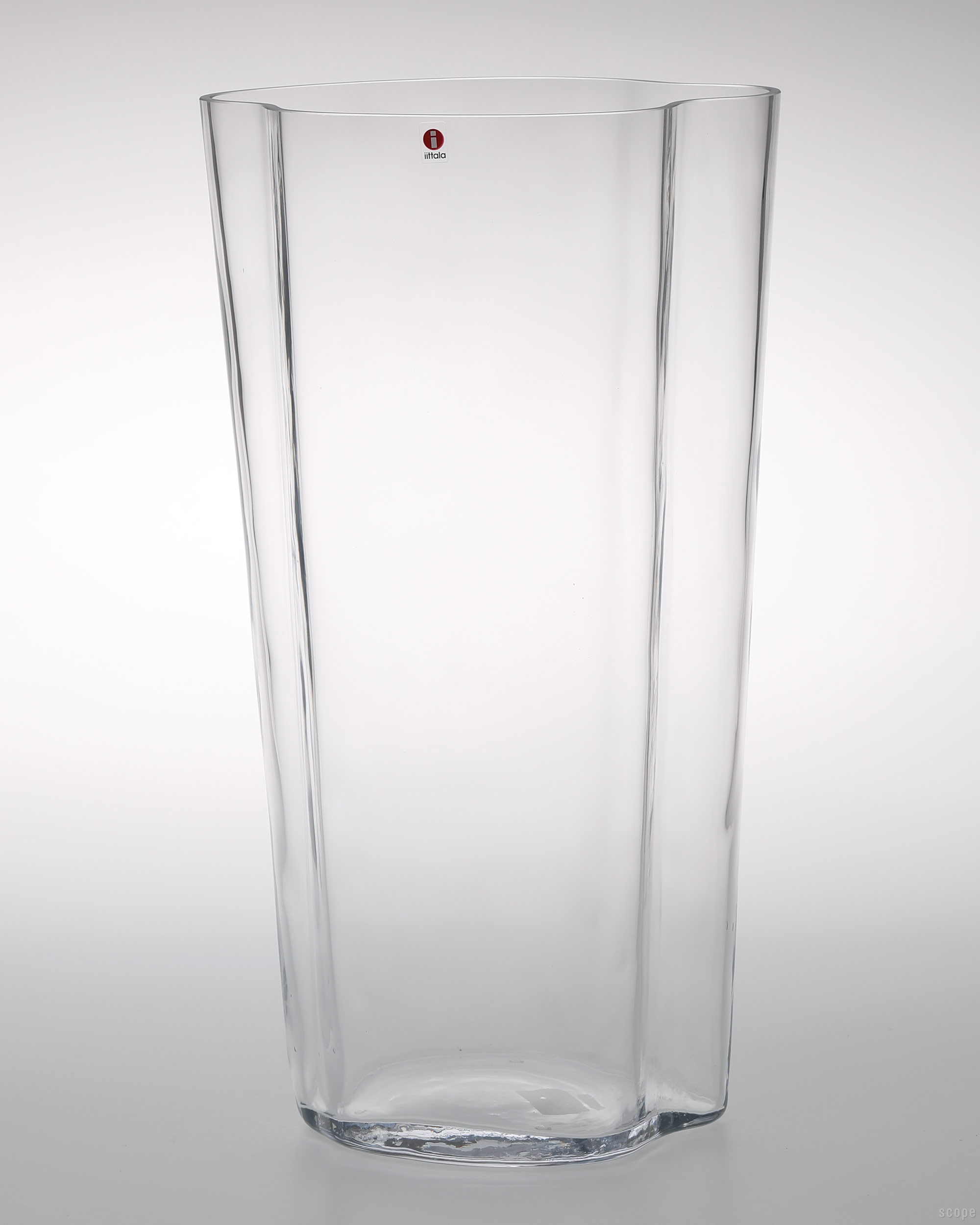 【0056】イッタラ / アアルト ベース 400mm スモーキークリア [iittala / Alvar Aalto Vase]