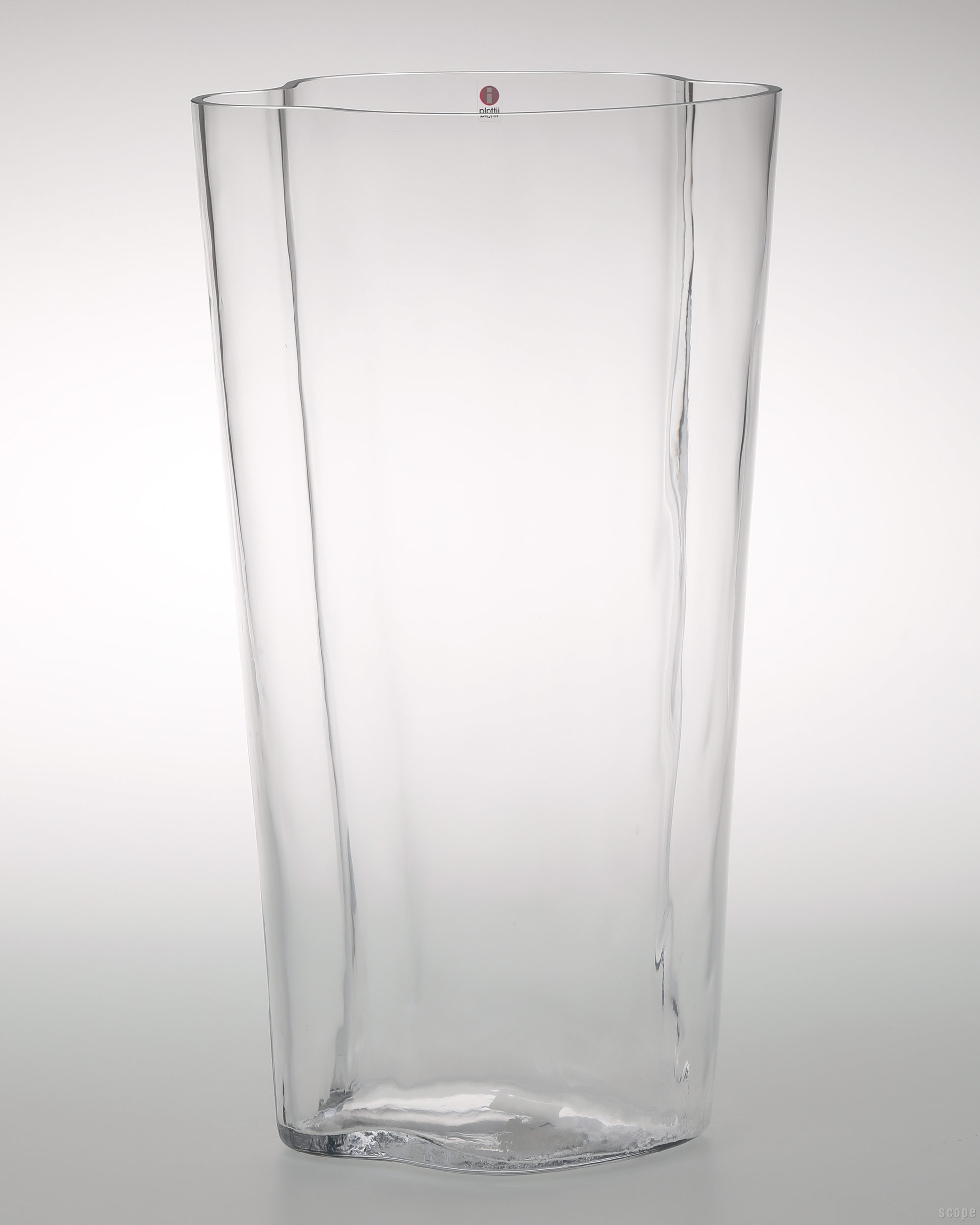 【0043】イッタラ / アアルト ベース 400mm スモーキークリア [iittala / Alvar Aalto Vase]