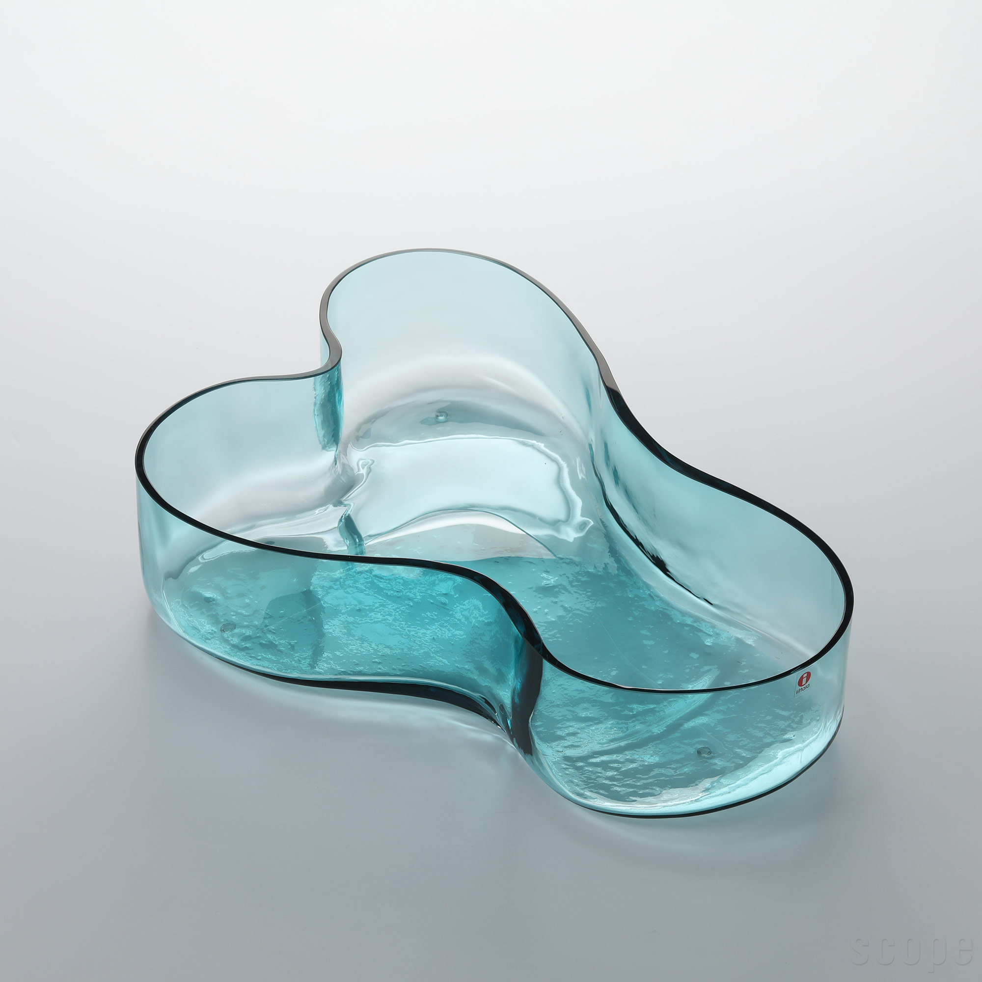 【0014】イッタラ / アアルト ボウル 380×80mm シーブルー [ Iittala Aalto bowl ] 3
